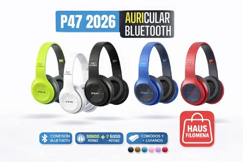 AURICULAR BLUETOOTH P47 2026