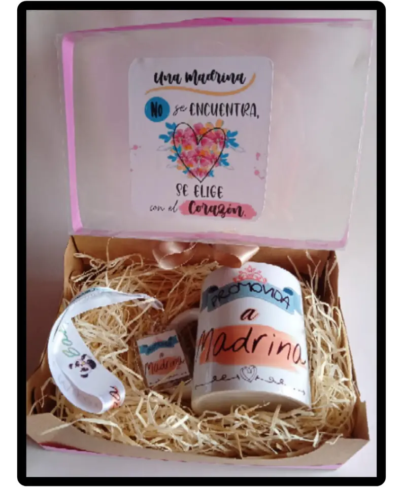 Taza y llavero de cinta