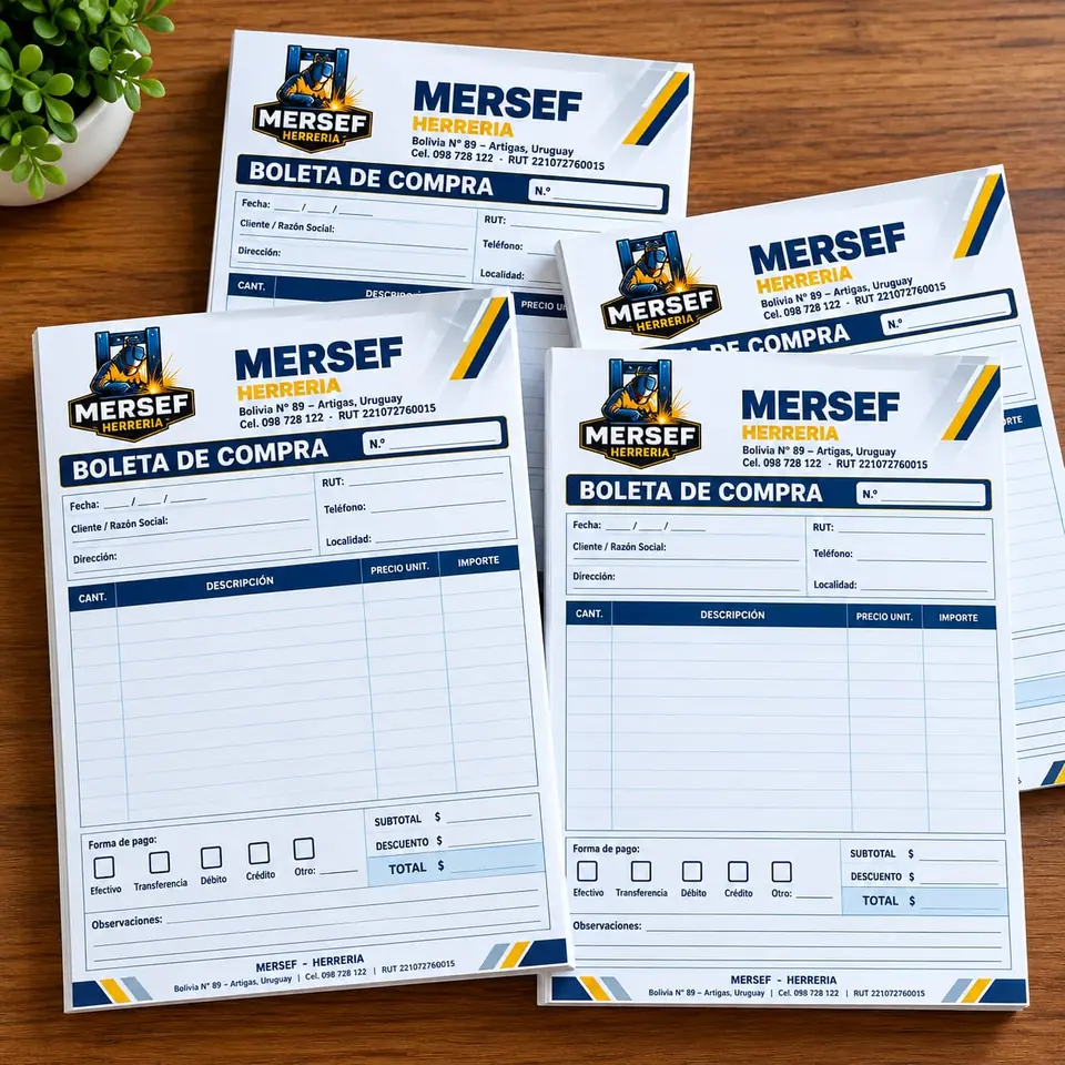 Boletas de Compras