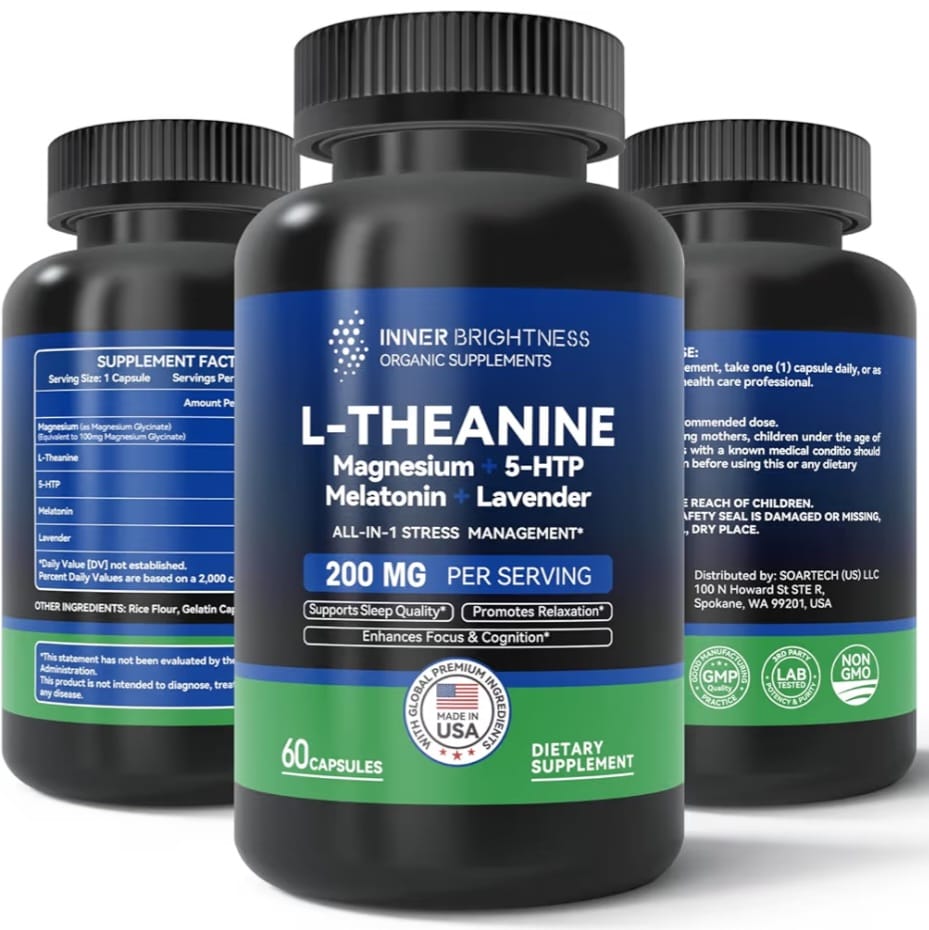 L-teanina + 5htp (60 cápsulas)