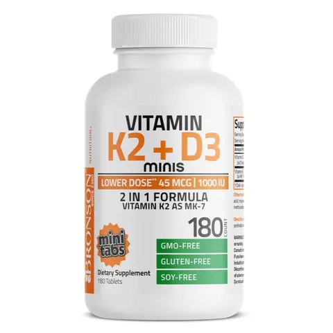 Vitamina D³+K² 1000UI (rinde 6 meses)