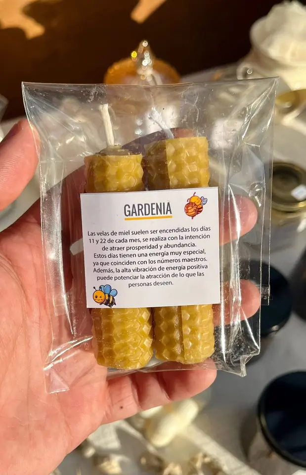 Pack de Velas de Miel x2