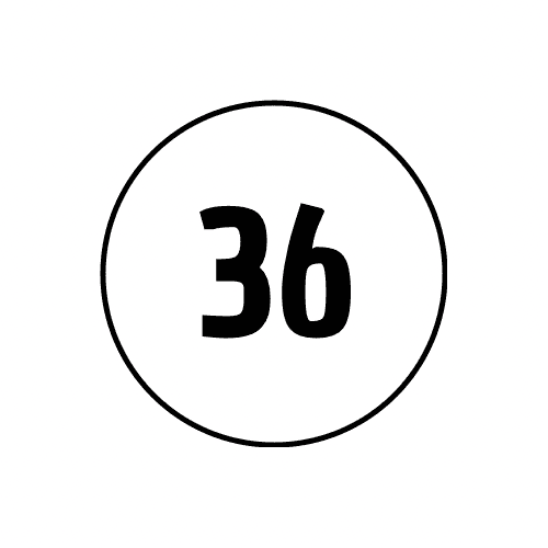 36 EUR