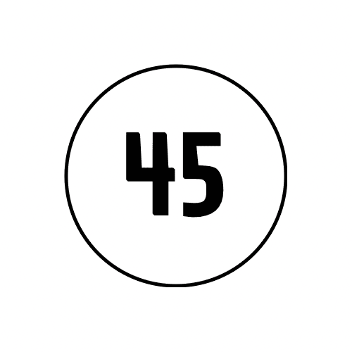 45 EUR