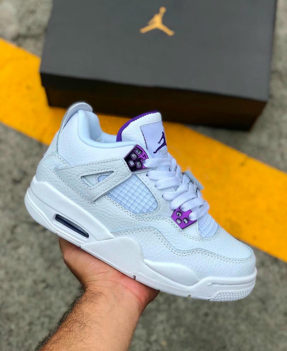 Jordan Retro 4 Purple Metallic