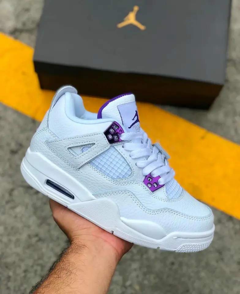 Jordan Retro 4 Purple Metallic