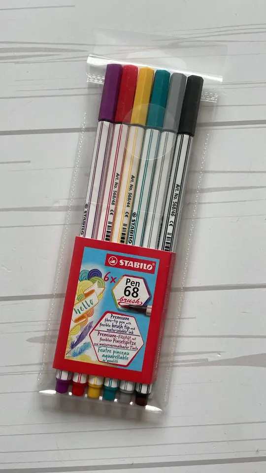 6 Lápiceras STABILO