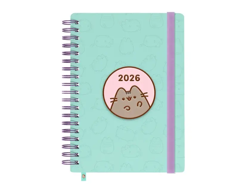 Agenda Mooving Personajes 2026 Pusheen