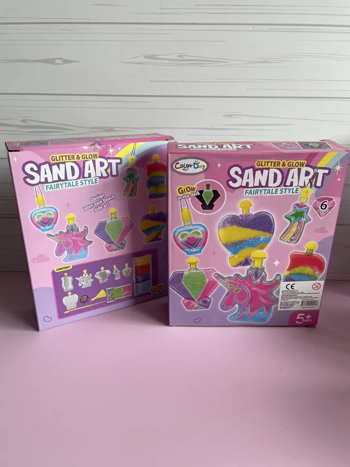 Juego de Caja Arena de Colores.
