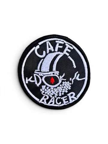 Café racer  logo parche