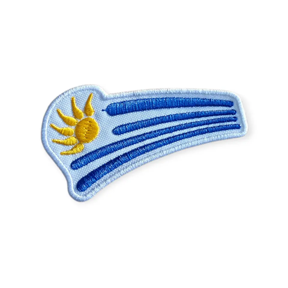 Parche diseño bandera de Uruguay