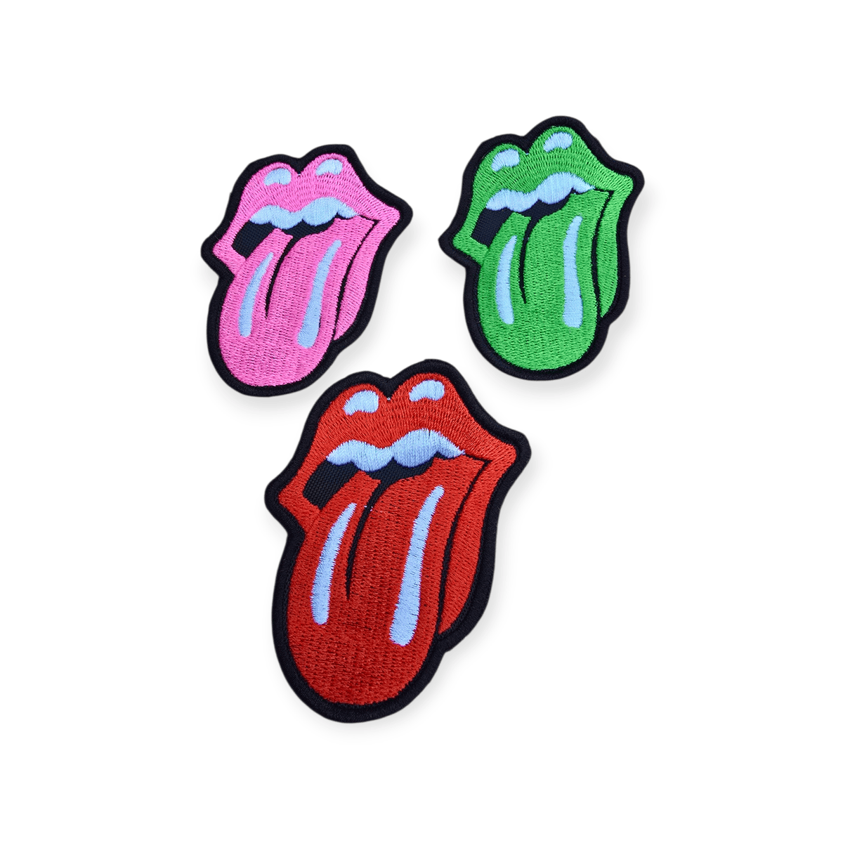 Pack de 3 parches Rolling Stones