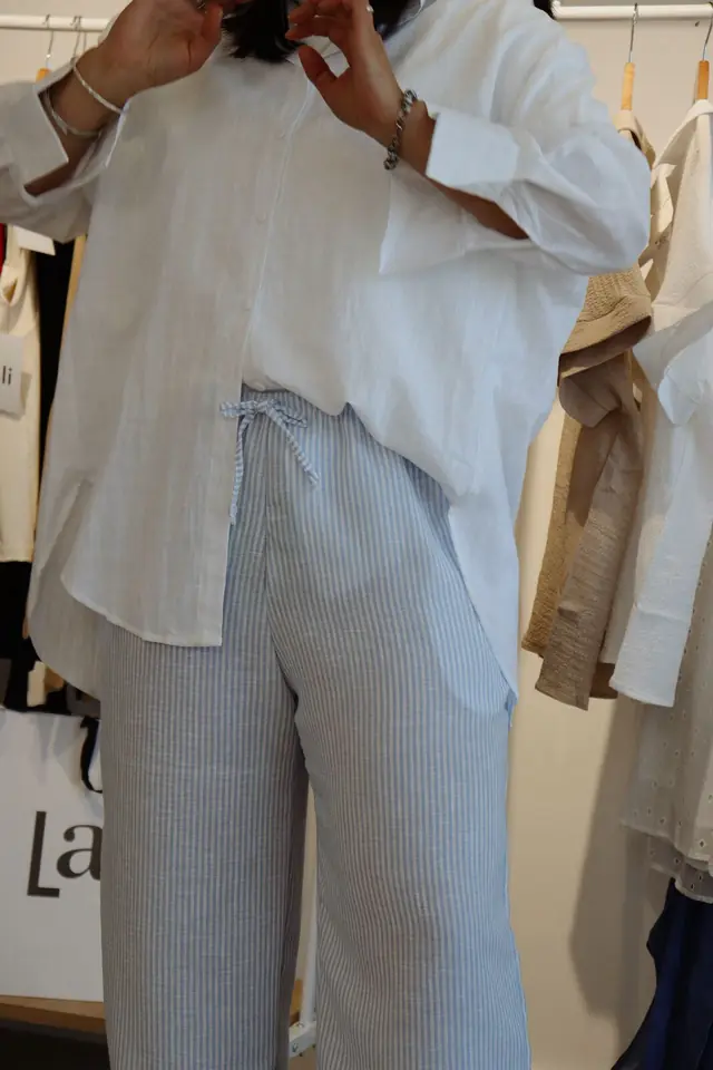 Pant a rayas