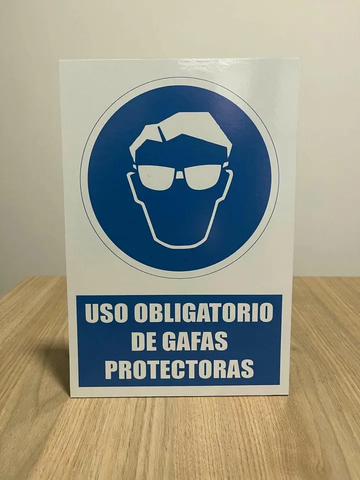 Obligacion Gafas Protectoras