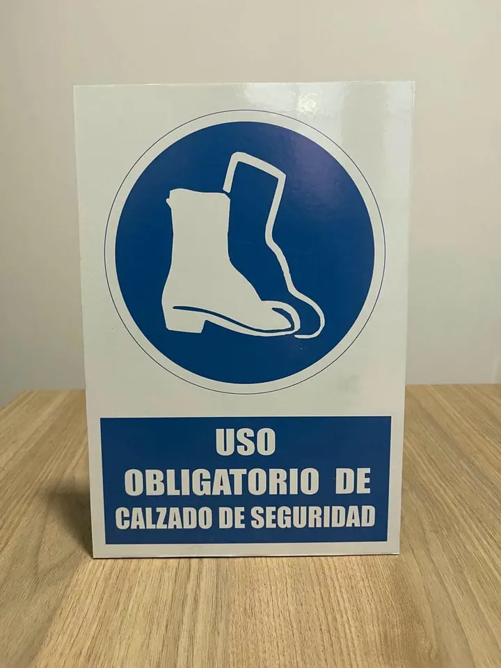 Obligacion Calzado Seguridad