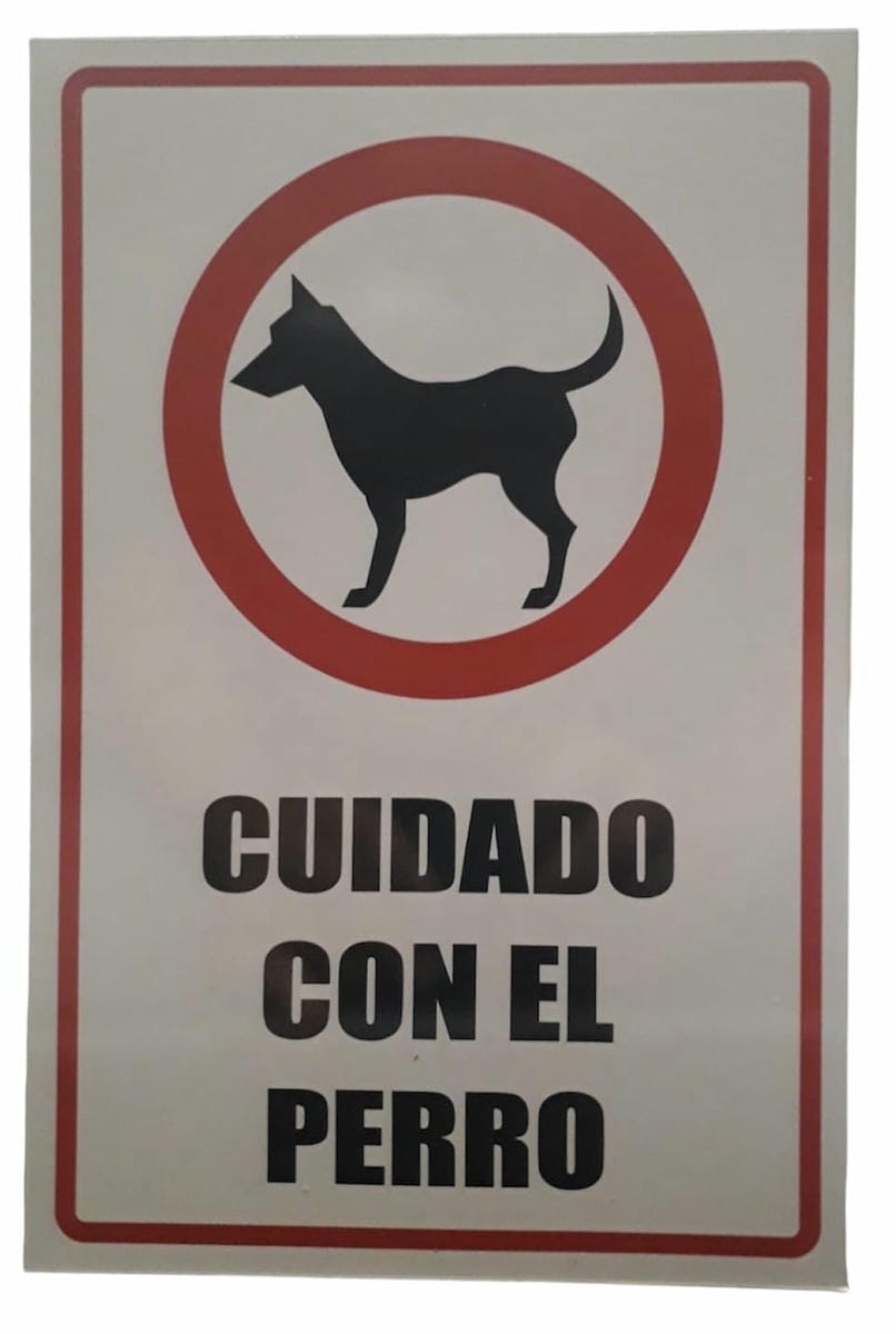 Cuidado con el Perro (en Rigido)