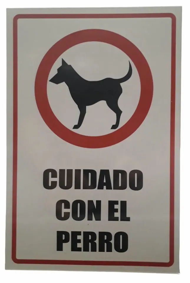 Cuidado con el Perro (en Rigido)