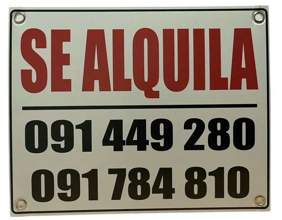 Cartel Cartonplast Vendo o Alquilo