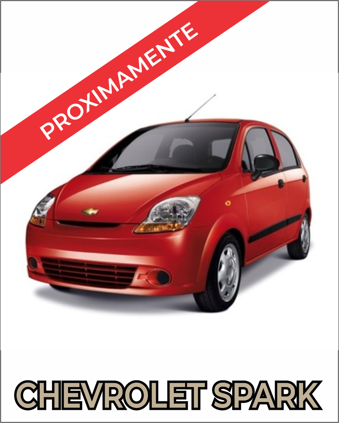 Matera para auto - Chevrolet Spark