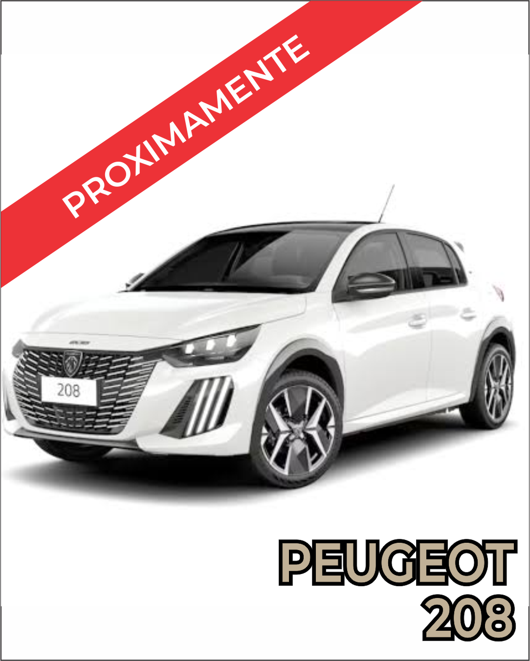 Matera para auto - Peugeot 208