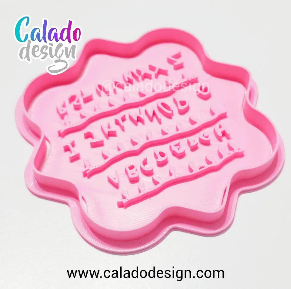 Alfabeto de stranger things 10 cm