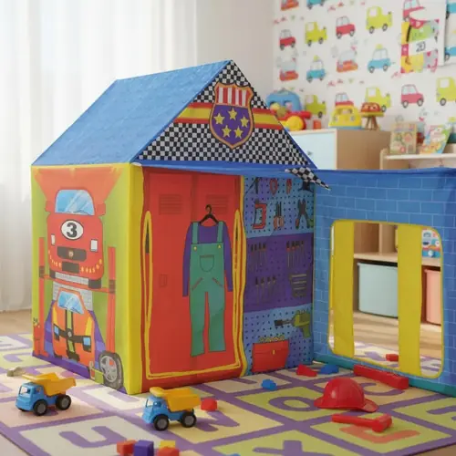 Carpa Infantil Casita Armable 150cm Taller Fiesta Pijamada