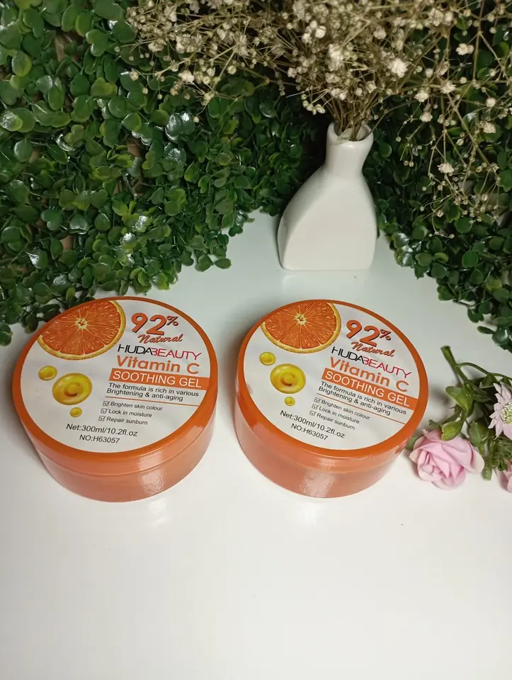 Gel hidratante facial con Vitamina C 300 ml