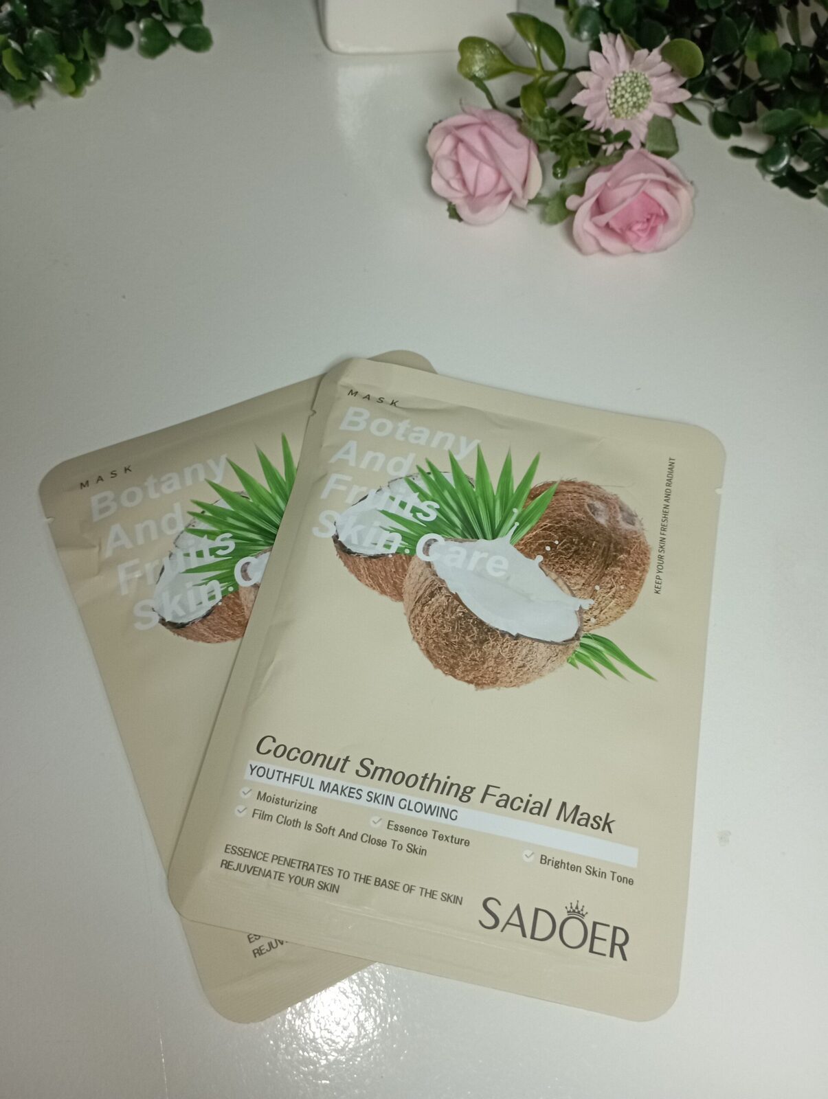 Mascarilla Facial de Coco