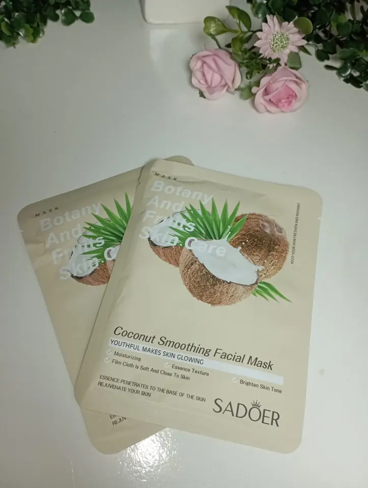 Mascarilla Facial de Coco