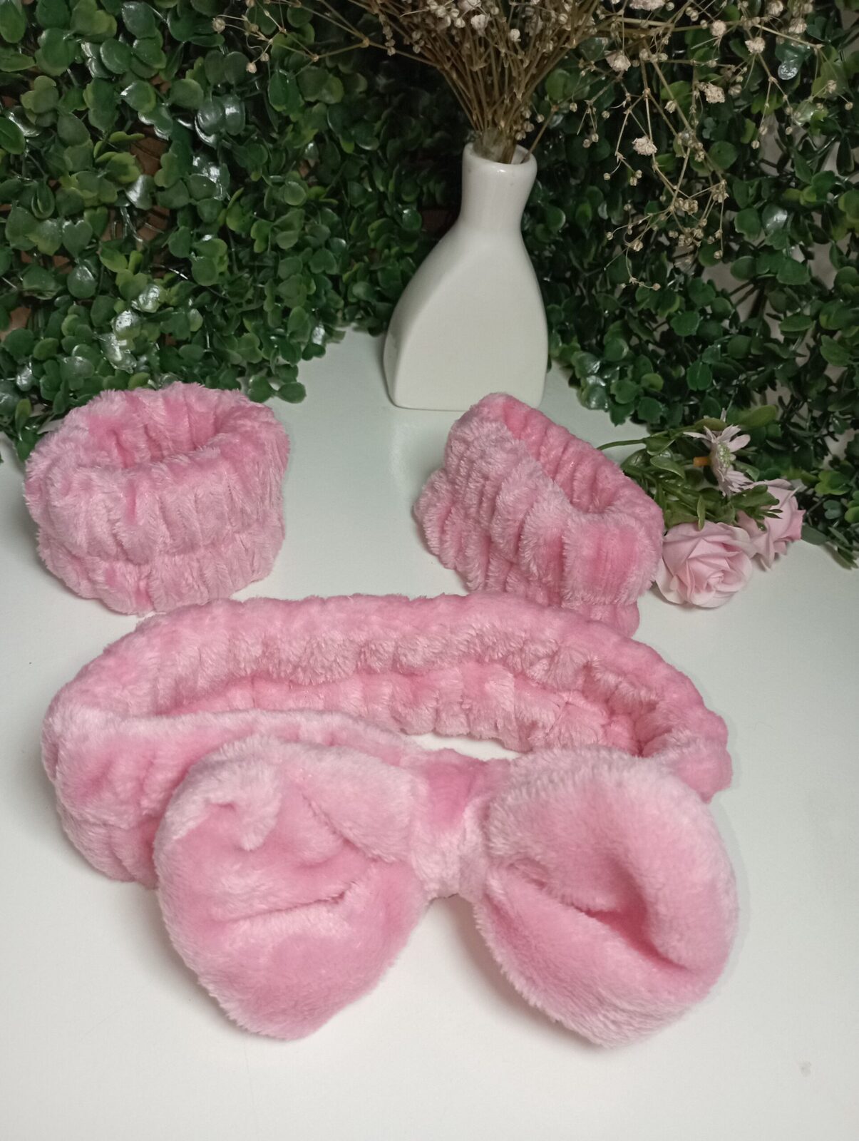 Set de vincha y muñequeras