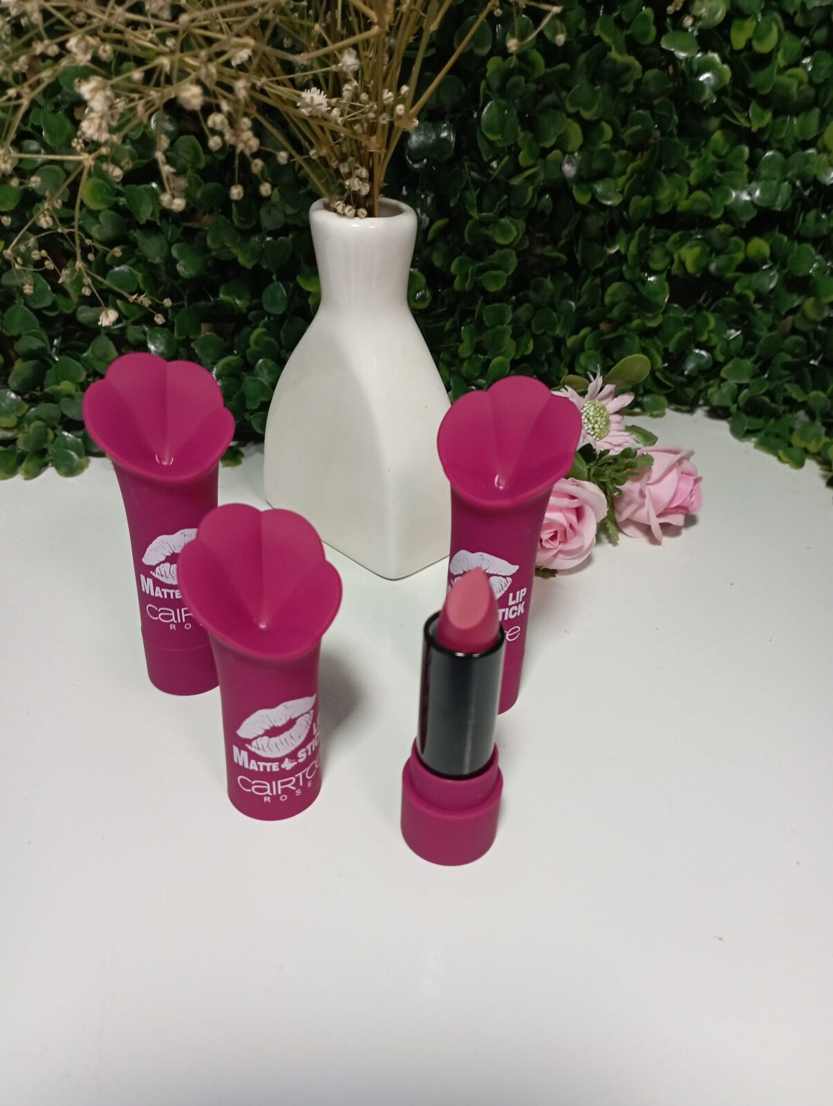 Labial mate en barra