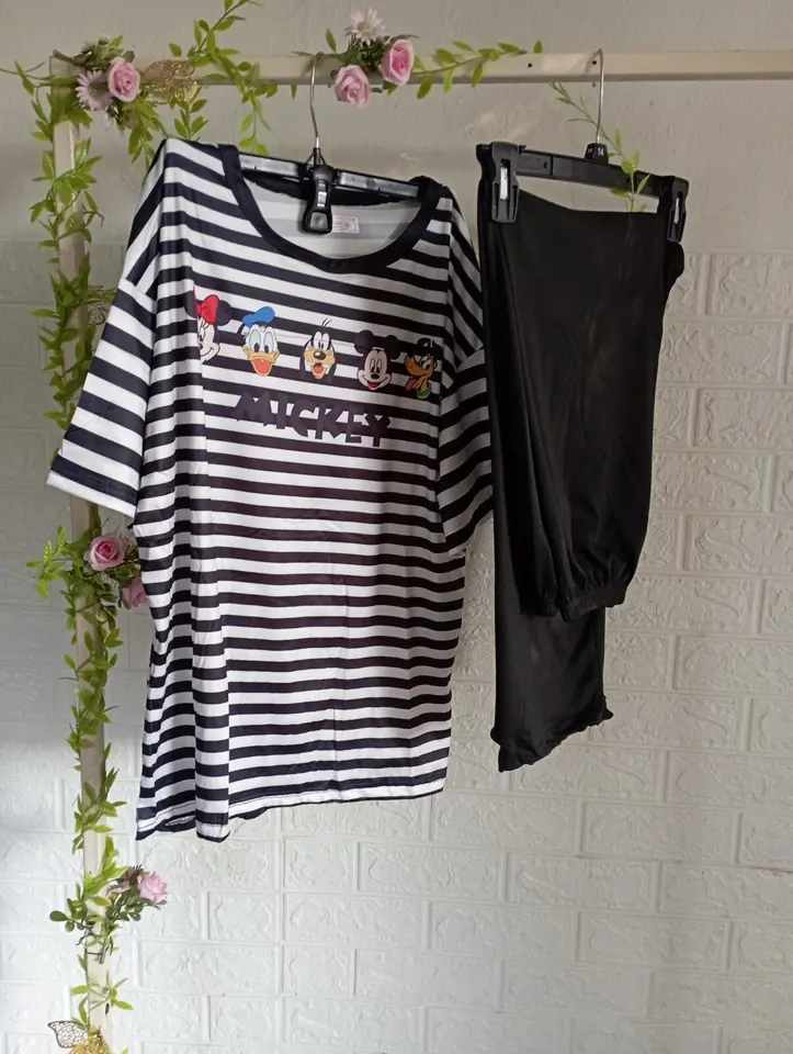 Pijama dos piezas, talle único