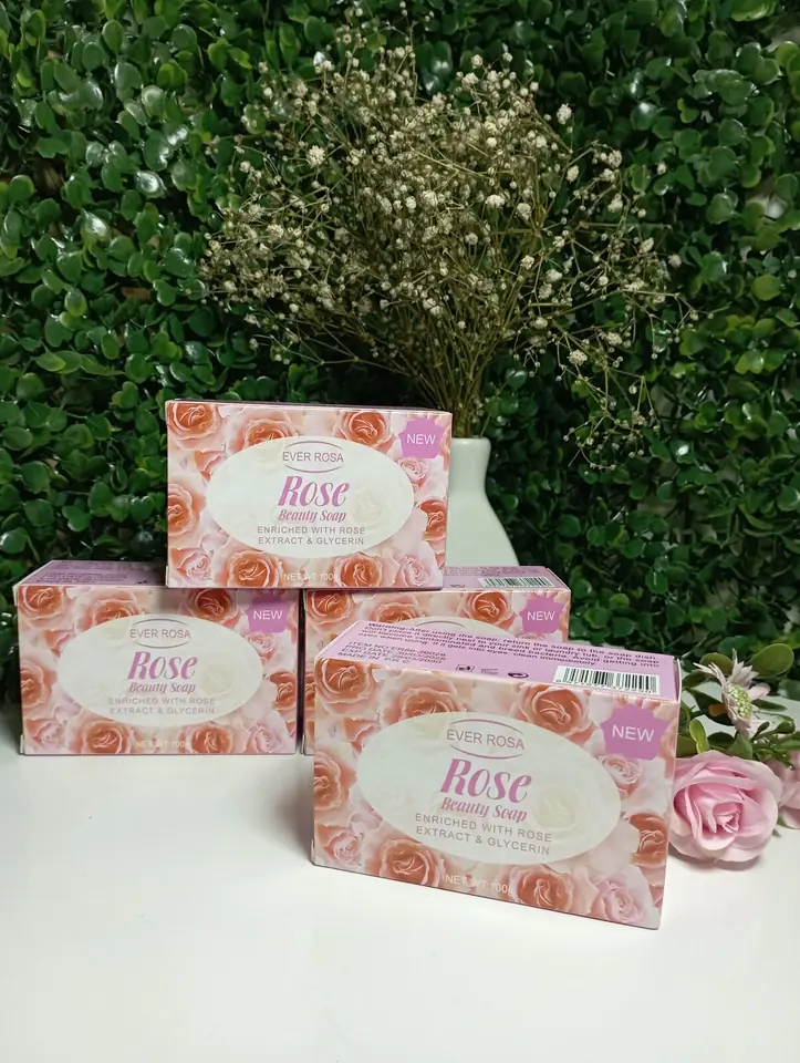 Jabón facial rosas