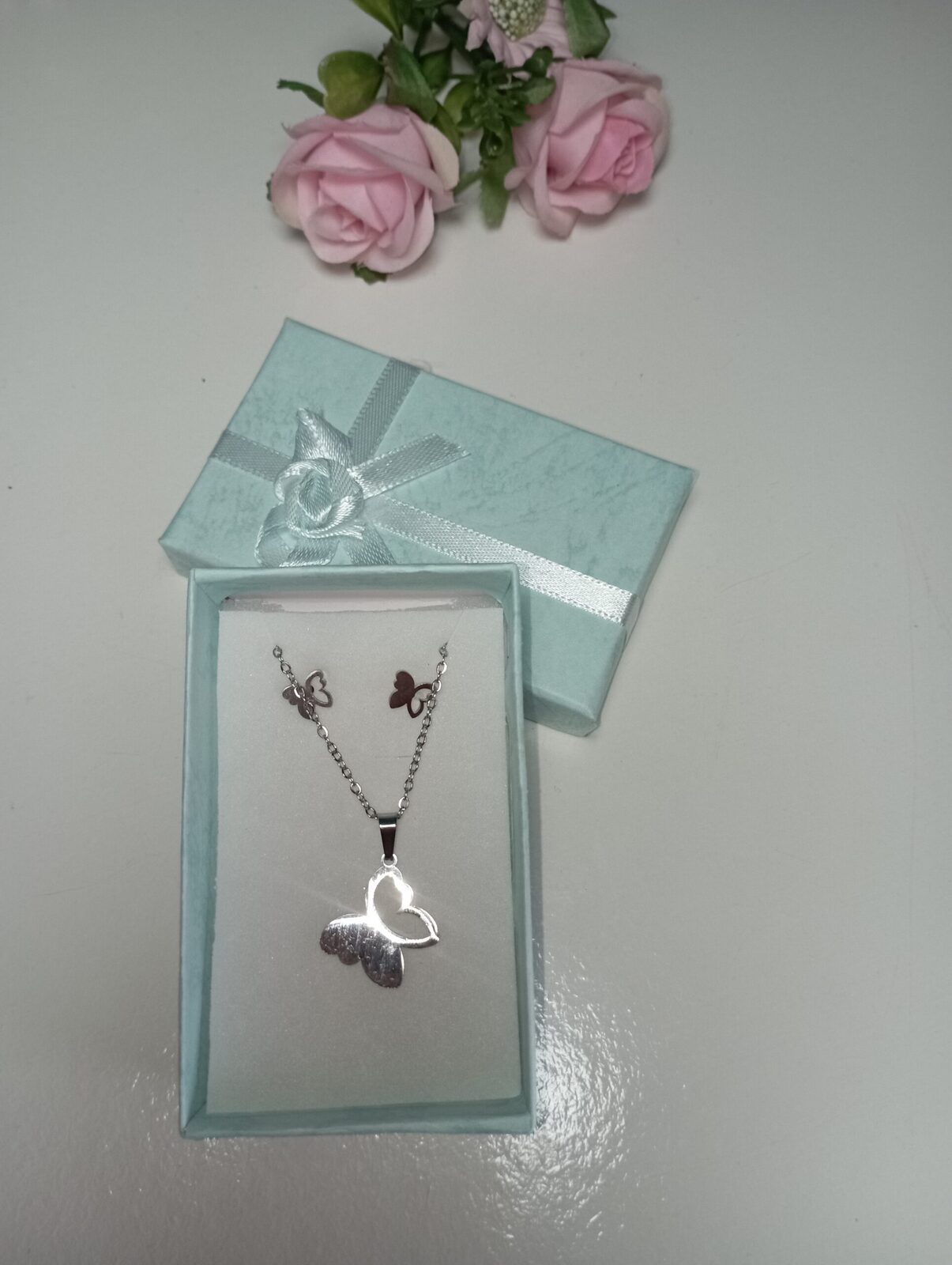 Conjunto en Acero Quirúrgico – Mariposa