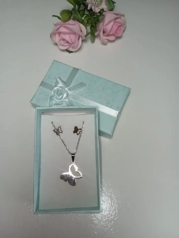Conjunto en Acero Quirúrgico – Mariposa
