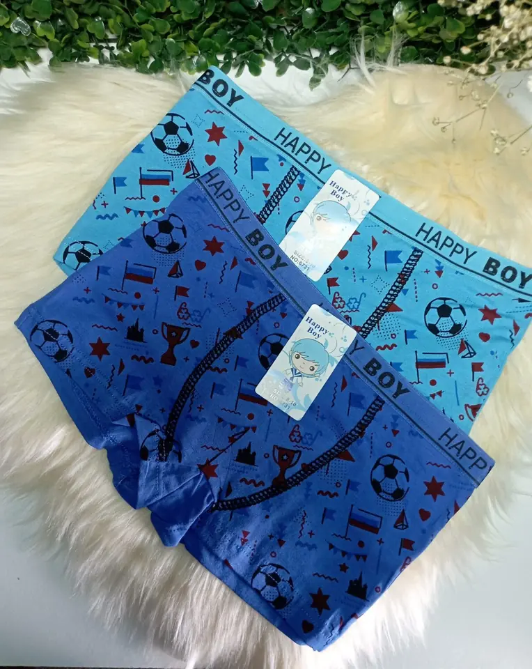 🩳 Bóxer de niño de algodón pack x 2 🩳