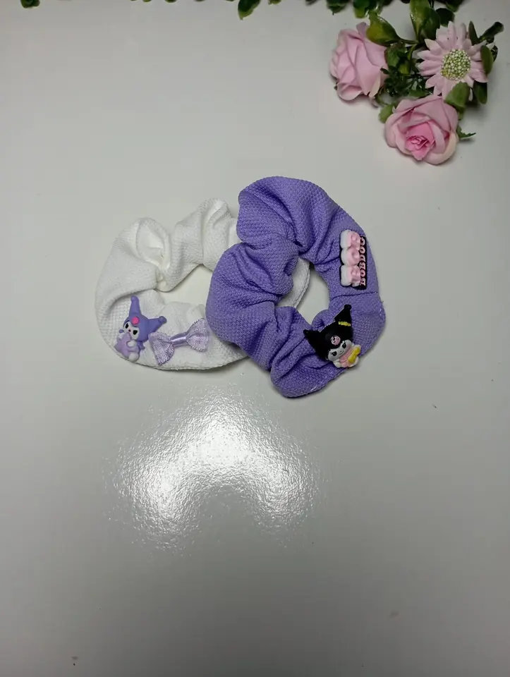 Set de scrunchies Kuromi x2