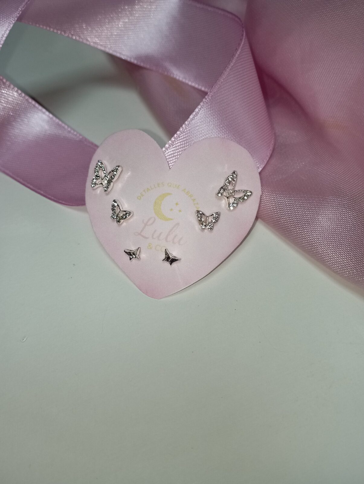 Set de Caravanas Mariposas  🦋✨