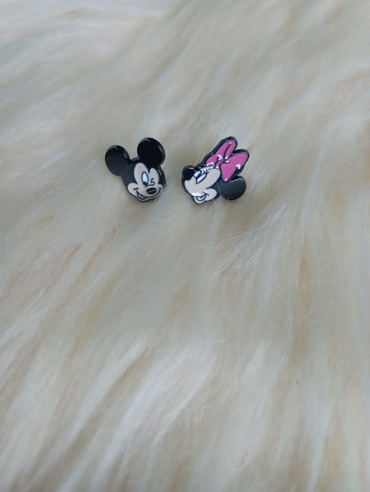 Caravanas esmaltadas Mickey & Minnie