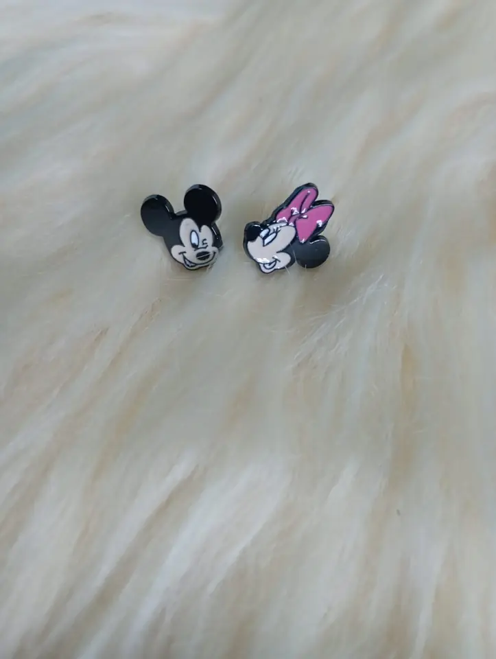 Caravanas esmaltadas Mickey & Minnie
