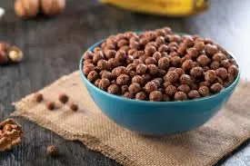Bolita de cereal con chocolate