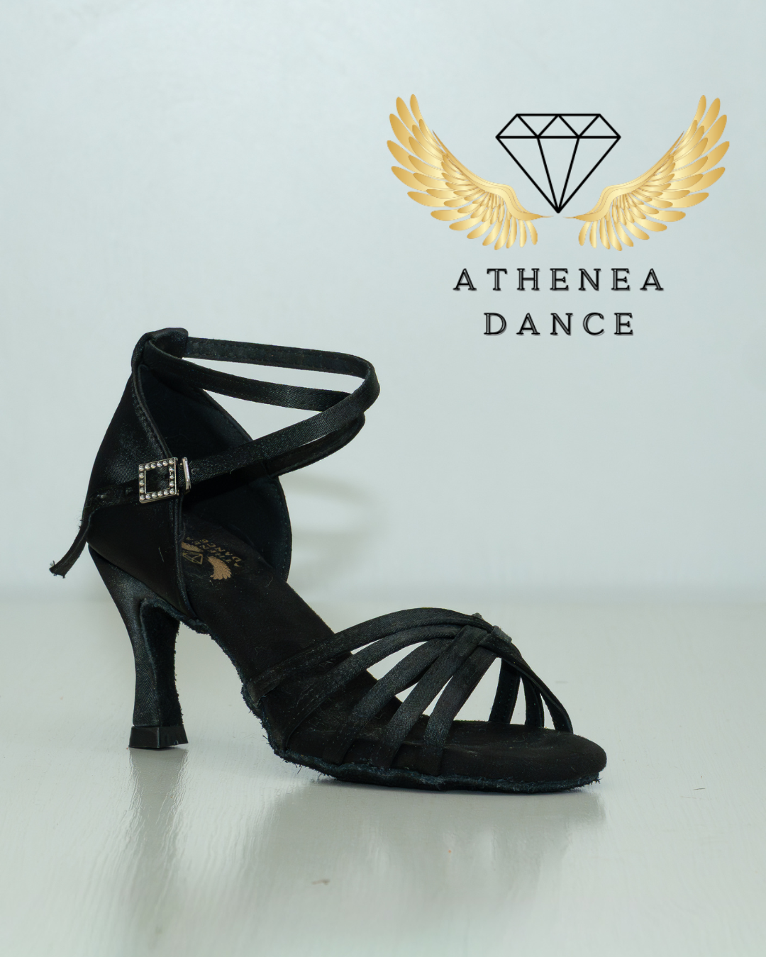 SANDALIAS NEGRAS 7,5 cm