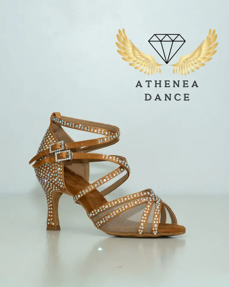 Sandalias con Piedras 7,5 cm