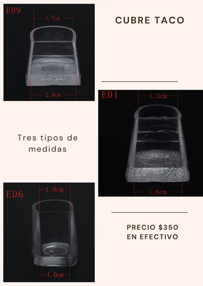 CUBRE TACO Todos los talles
