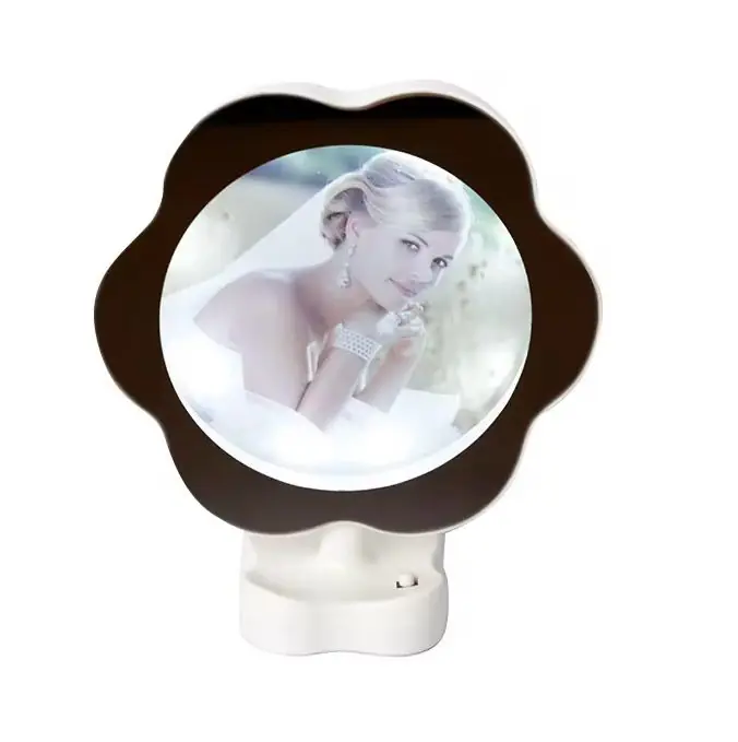 LAMPARA LED ESPEJO FLOR