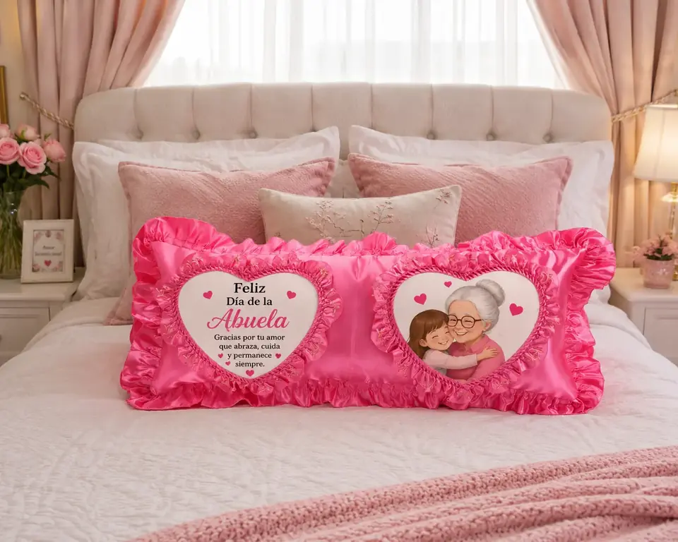 ALMOHADON DOBLE CORAZÓN