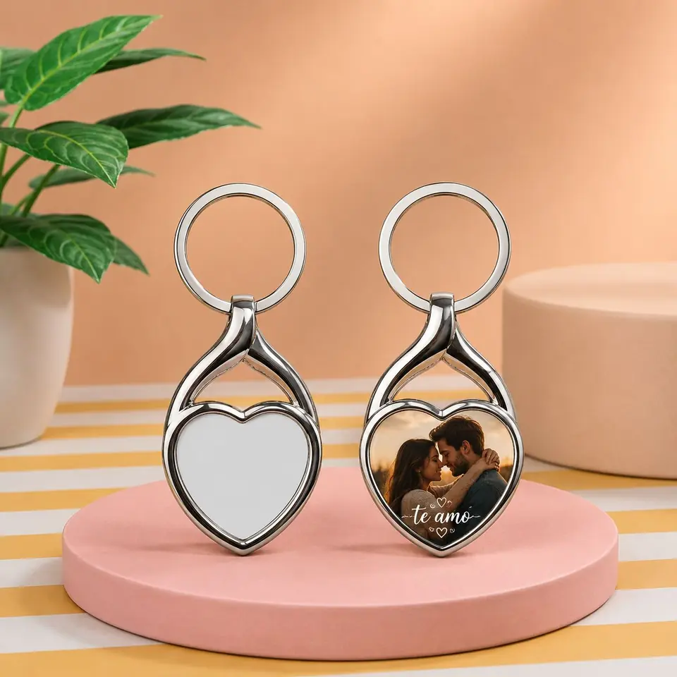 LLAVERO METAL CORAZON