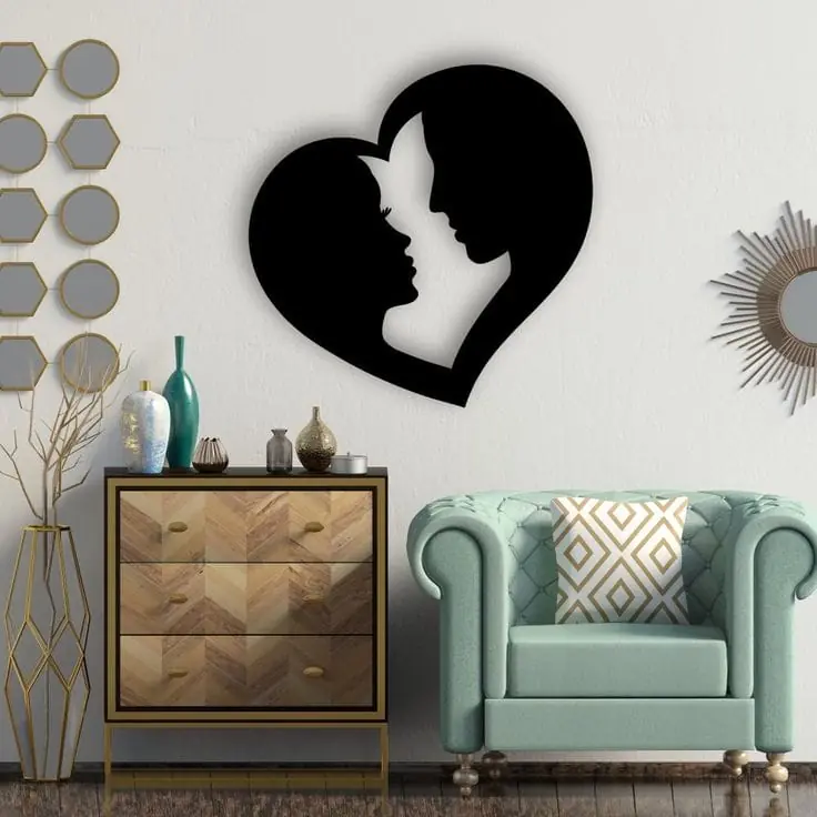 Cuadro enamorados