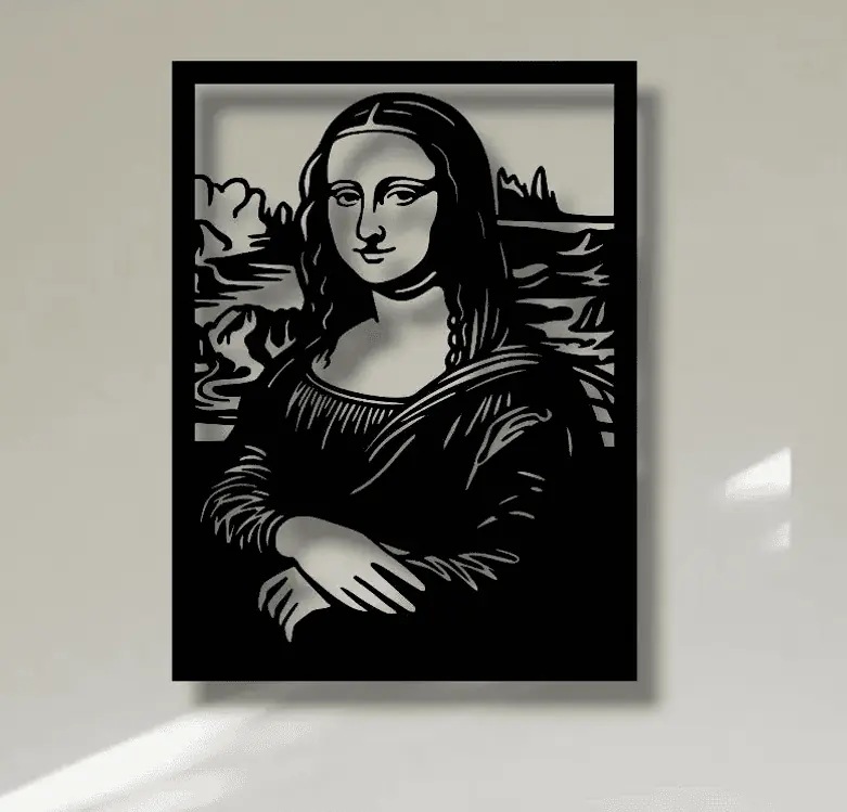 Cuadro decorativo Mona Lisa