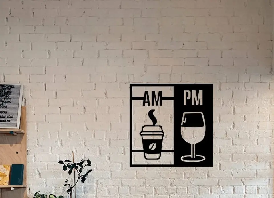 Cuadro decorativo AM PM
